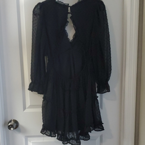 Justify Black Long Sleeve Dress - Picture 3 of 5